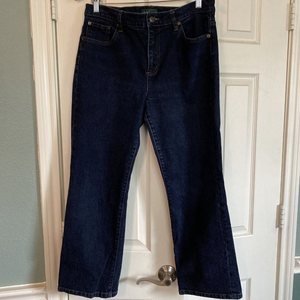 Lauren Jeans Co. Ralph Lauren Straight Leg 5 pocket jeans Jeans 14p